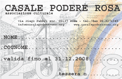 Campagna di sottoscrizione 2008