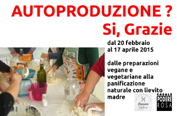 Autoproduzione? Si, Grazie nuovo ciclo
primavera 2015 promoflyer