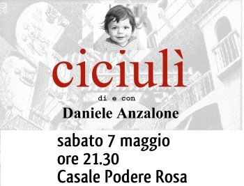 Scarica la locandina e la presentazione dello spettacolo immagine per Ciciulì