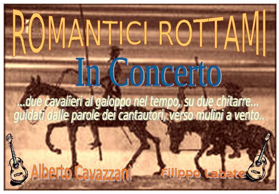 Romantici Rottami in concrto locandina