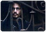 DEPP nel film 'la nona porta' - immagine tratta da http://www.tempimoderni.com/gennaio/film/nona/nona.htm