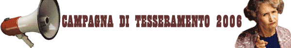 Campagna di tesseramento 2006