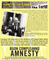 BUON COMPLEANNO AMNESTY a cura del Gruppo 159 Circoscrizione Lazio