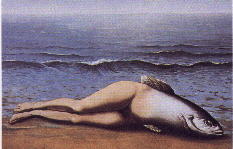 René Magritte-L'invention collective, 1935