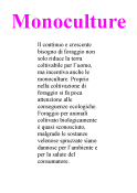 Monoculture