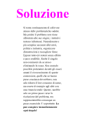 Soluzione