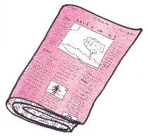 3-12 mesi - CARTA di GIORNALE